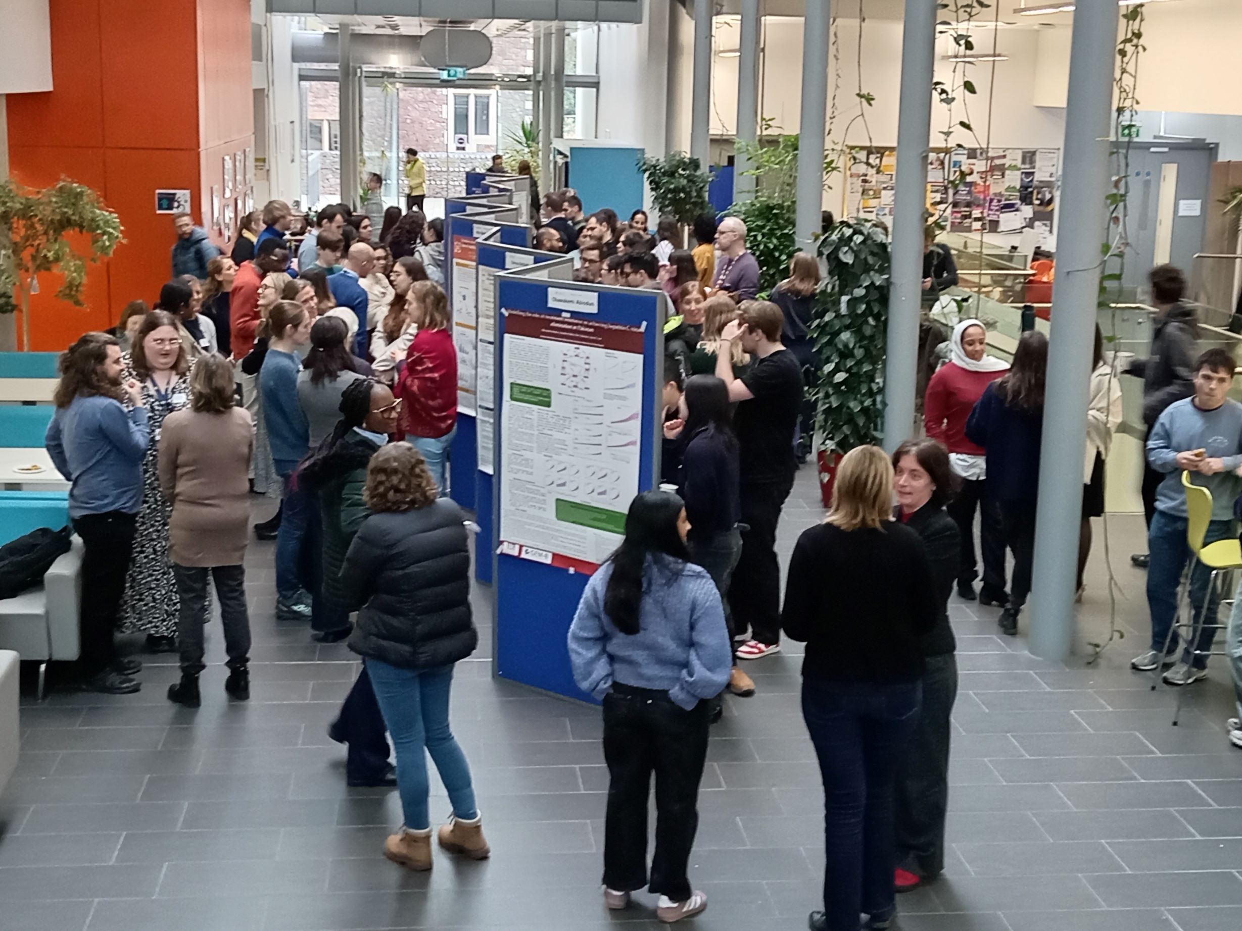 The poster session