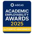 Academic employability awards 2025 logo for Authentic assessment