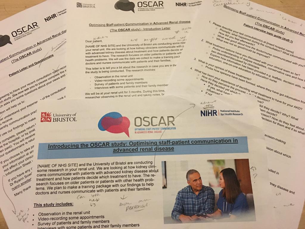 OSCAR PPI patient facing document review