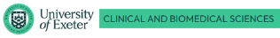 Univesity of Exeter Department of Clinical and Biomedical Sciences logo