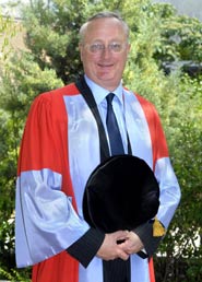 Professor Eric Thomas at the ceremony