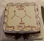 Bryan's birthday cake