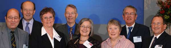The Award Recipients with University Chancellor The Right Honourable the Baroness Hale of Richmond