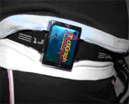 The Actigraph Monitor is the size of a matchbox and is worn around the waist. The device counts the up-and-down movement as children, walk, run or engage in other physical activity.