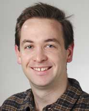 Dr Nick Walker, winner of the Cares Team Leader Award