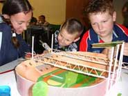 Working on the Hartcliffe Engineering Community College entry