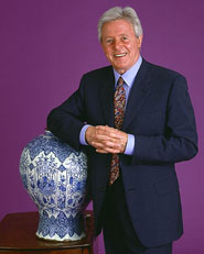 Michael Aspel, presenter of the Antiques Roadshow