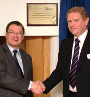 Dr Barry Cockcroft and Professor Jonathan Sandy