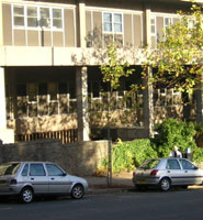 The existing entrance to St Michael's Hospital