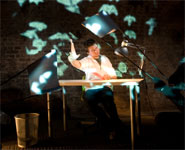 A scene from 'Mile End' by former Bristol University student, Dan Rebellato