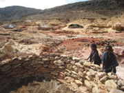 Boinas on Dabbahu volcano