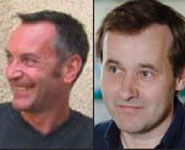 Professor David Murphy (left) and Professor Julian Paton
