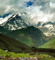 Kazbegi in Georgia