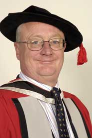 Professor Eric Thomas at the degree ceremony