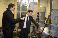 George Osborne visiting the Faculty of Engineering