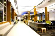 Refurbished interior of the Medical Library