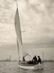 Puffin sailing in Poole Harbour