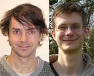 Drs Julian Gough [left] and James Marshall [right] from the Department of Computer Science