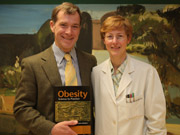 Professor Gareth Williams (left) and Professor Gema Frühbeck (right)