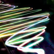 An artist's impression of the on-chip quantum metrology experiment (making ultraprecise measurements on chip)