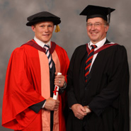From left to right: Mr Josh Lewsey and Mr Bob Reeves