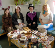 Pictured in the photo (left to right) Rachel Minns, Becky Unitt, Maxine Martin-McLellan and Sarah Armstrong from the University’s Language Centre.