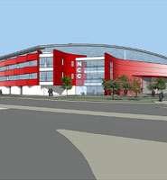 Artist's impression of the National Composites Centre