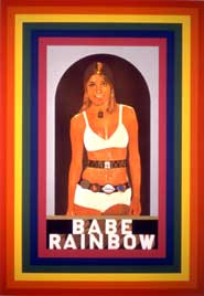 Peter Blake's ‘R’ for Rainbow (1991) Screen print