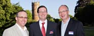 Nick Sturge, Centre Director, SETsquared Bristol; Simon Ponsford, CEO, Cranberry UK; Simon Bond, Centre Director, SETsquared Bath