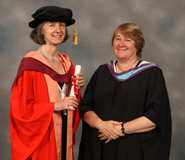 From left to right: Helen Fraser and Cathryn Gallacher