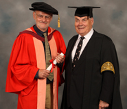 From left to right: Mr Dick Penny and Sir James Tidmarsh