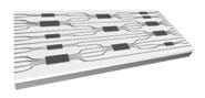 This is a representation of a circuit for quantum information processing that makes use of multiport MMI devices. These circuits will be more compact and robust to fabrication tolerances compared to the current 2x2 ports devices
