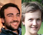Sam Lynn and Karin Seeber