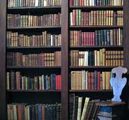 Herbert Horne’s private library at the Archives of the Museo Horne in Florence