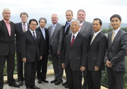 Kyoto University delegation with University of Bristol Senior Team