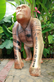 The University's Going Going Gone gorilla