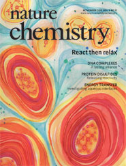 The cover image shows an artistic impression of the flow of energy in the wake of the solution-phase bimolecular reaction between cyclohexane and the cyano radical. The more intense colours indicate fast energy exchange within the radical co-product solvent shell, whereas less intense colours indicate slower energy flow once the products have diffused away from one another within the solvent.
