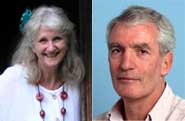 Dr Cherry Lewis and Professor Christopher Hawkesworth