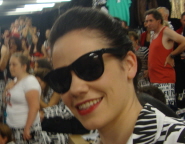 Ellie Cosgrave behind the scenes at the Paralympic opening ceremony