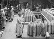 Female workers at the Cunard Shell Works, Bootle, 1917 (Ref: BL24001/037) Reproduced by permission of English Heritage