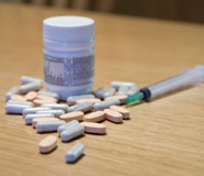 Generic image of a bottle of pills