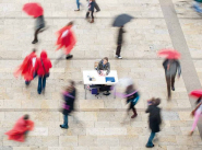 April's photo: Suzi Gage in Millennium Square