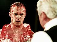 Gyuri Sarossy as Coriolanus 2001 - one of the many images in the SATTF archive