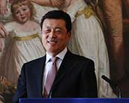 China’s Ambassador to the UK, Xiaoming Liu, addresses students and staff