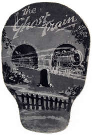 A flyer for Arnold Ridleys’ Ghost Train play, dating back to 1926