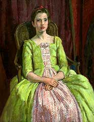 'Henrietta' by Vanessa Bell, purchased in the 103rd RWA Annual Exhibition in 1955