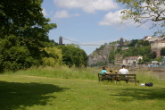 The Clifton Suspension Bridge in Bristol