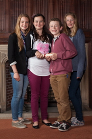 Four of the Year 8 winners