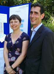 Dr Dominique Thompson, Director of the Students’ Health Service, and Will Devlin, the AWP clinical psychologist leading on the new service