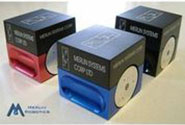 The robots which will be used in the experiment are the Merlin Miabot Pro robots, such as these